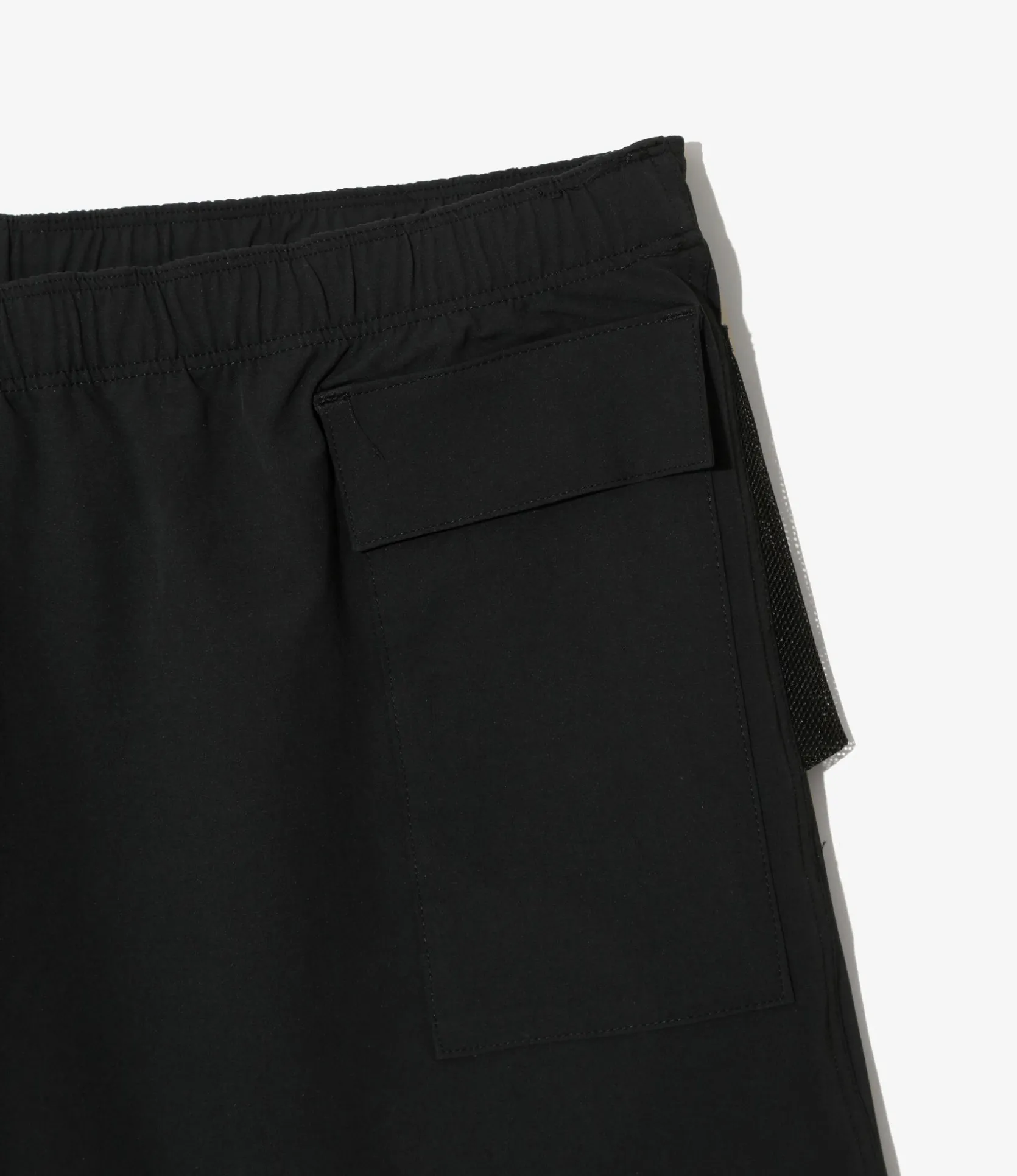 Trail Short - Black - Poly Taffeta