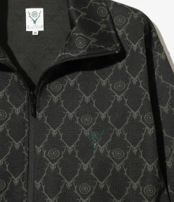 Trainer Jacket - Black - Poly Jq. / Skull&Target