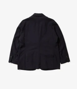 Trans Jacket - Dark Navy Wool Uniform Serge