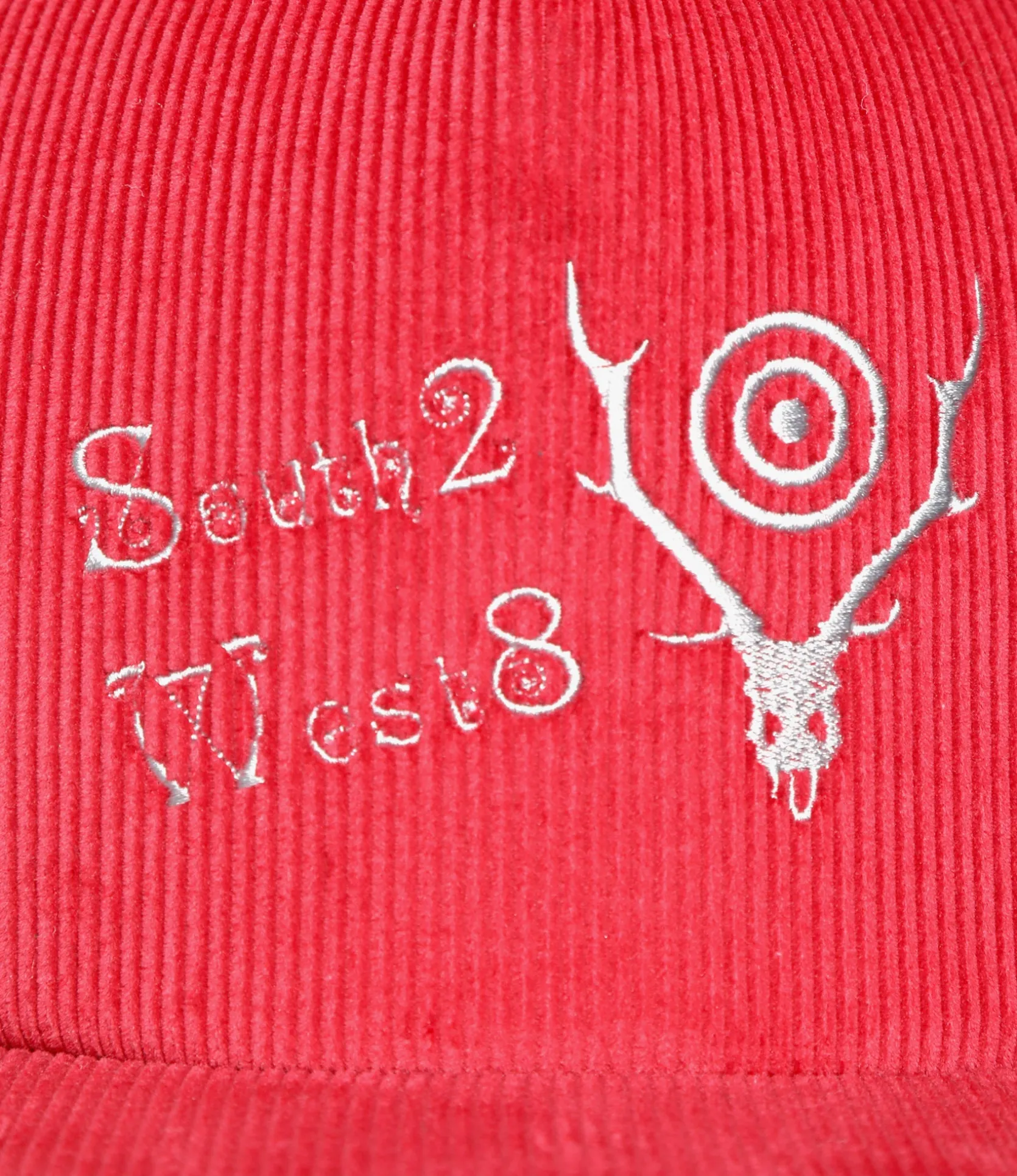 Trucker Cap - Red - 11W Corduroy