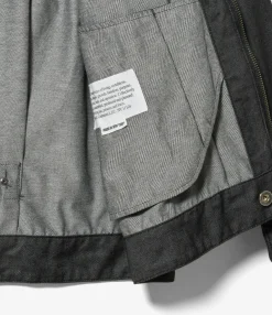 Trucker Jacket - Black CP Denim