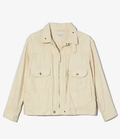Trucker Jacket - Natural CL Java Cloth