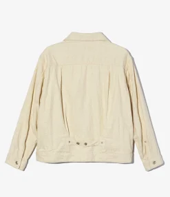 Trucker Jacket - Natural CL Java Cloth