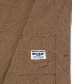 Utility Jacket - Brown CP Homespun