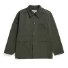 Utility Jacket - Olive Heavyweight Cotton Ripstop