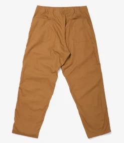 Utility Pant -  Camel Cotton 7oz Duck