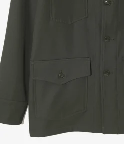 Utility Shirt - Green - Cavalry Twill