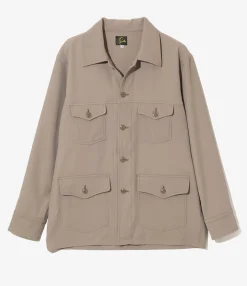Utility Shirt - Taupe - Cavalry Twill