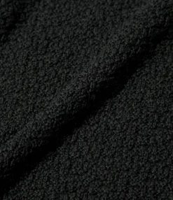 V Neck Cardigan - Black - Merino Wool Knit