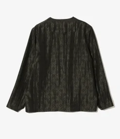 V-Neck Cowboy Shirt - Black - Bright Foulard