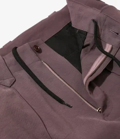Western Leisure Pant - Purple - Poly Twill