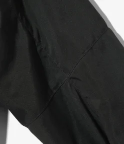 Wind Jacket - Black - Poly Brushed Taffeta