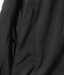 Wind Jacket - Black - Poly Brushed Taffeta