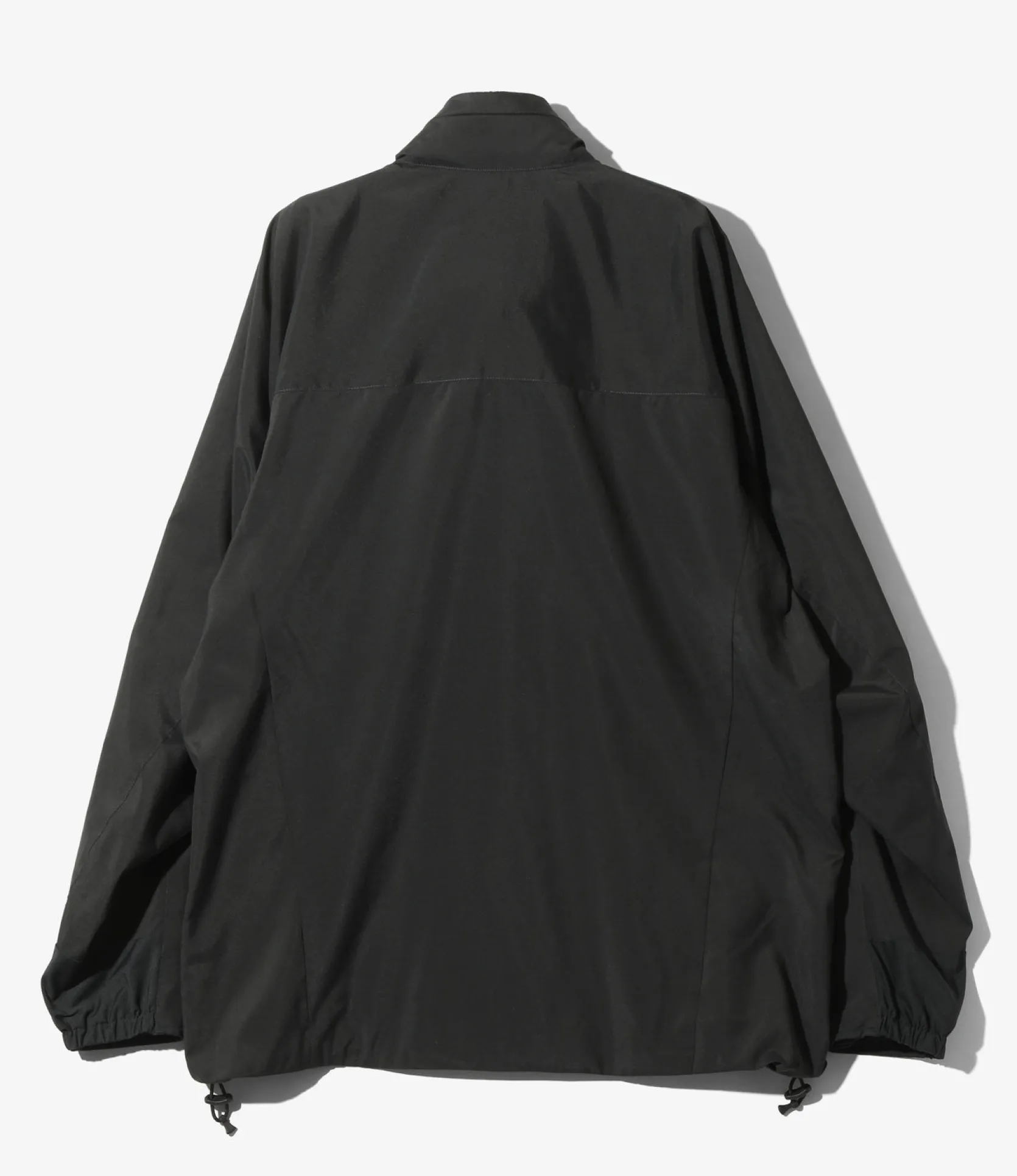Wind Jacket - Black - Poly Brushed Taffeta