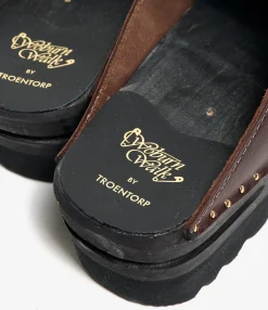Woburn Walk X Troentorp - Swedish Clog - Alps/ Center Lace - Brown