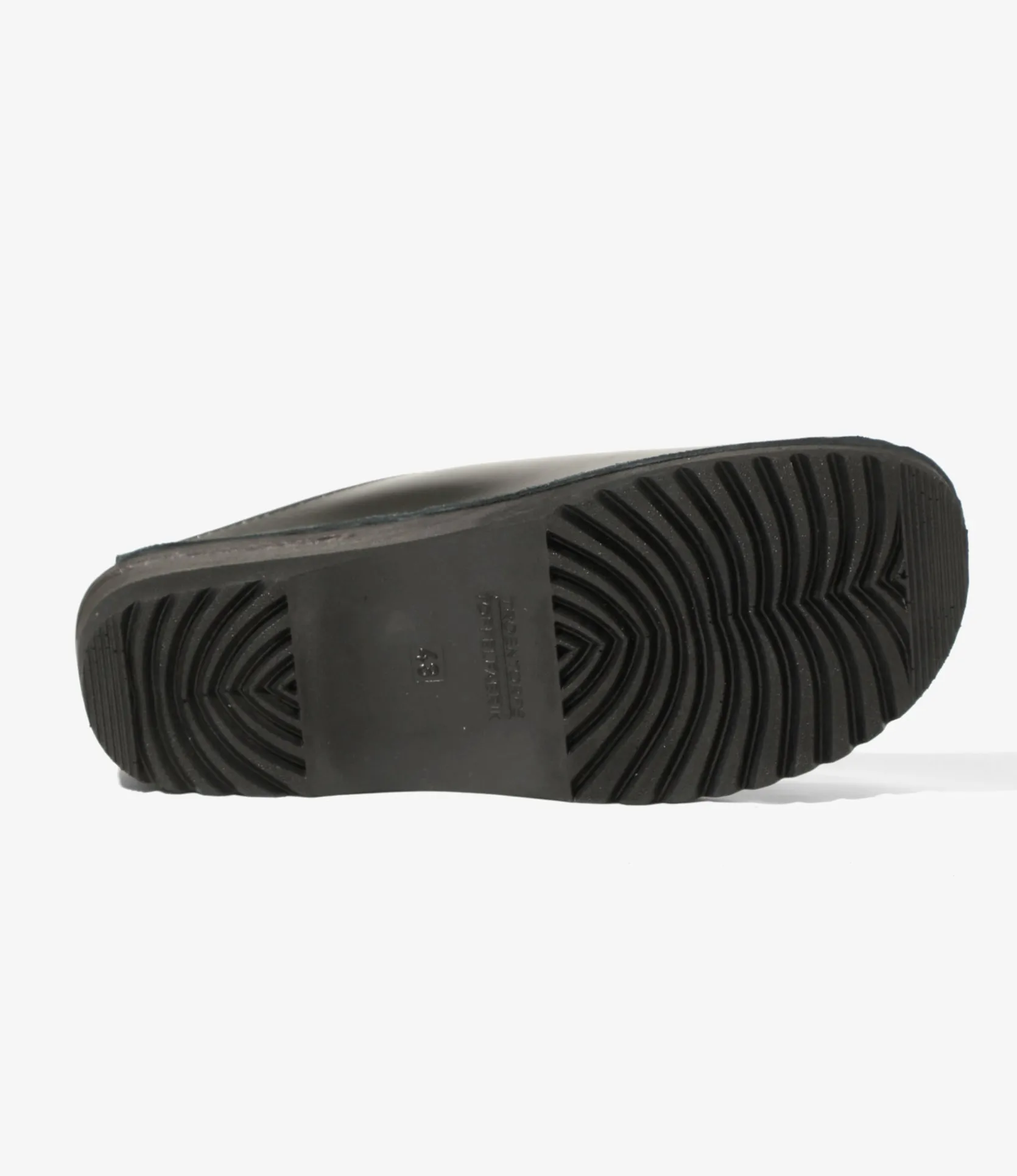 Woburn Walk X Troentorp - Swedish Clog - Alps/ Side Lace - Black