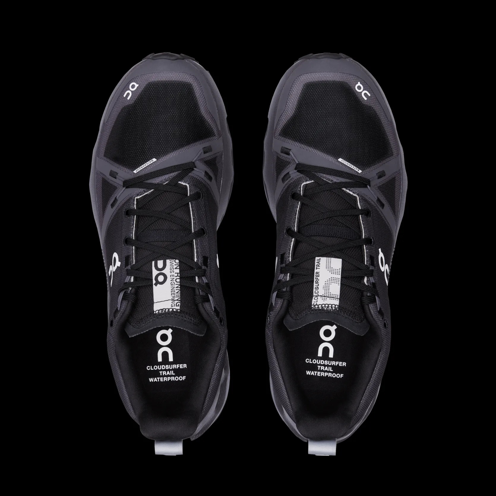 Women's Cloudsurfer Trail Waterproof - Black | Eclipse