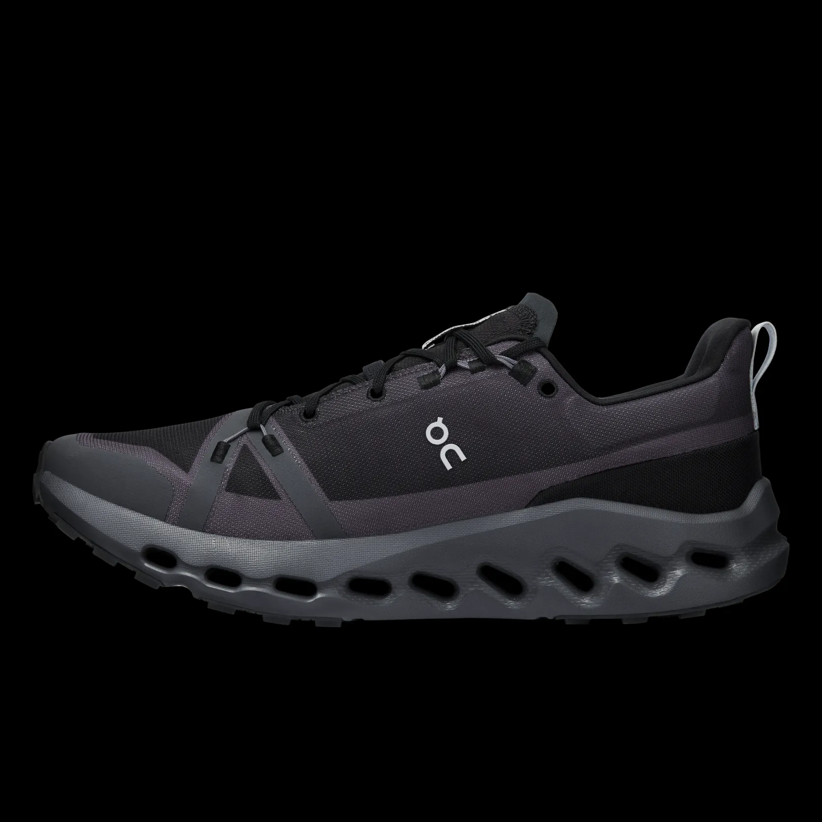 Women's Cloudsurfer Trail Waterproof - Black | Eclipse