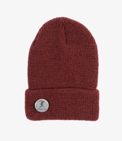 Wool Watch Cap - Burgundy