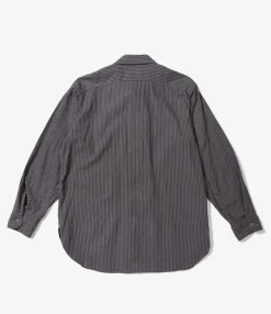 Work Shirt - Charcoal/Grey LC Stripe