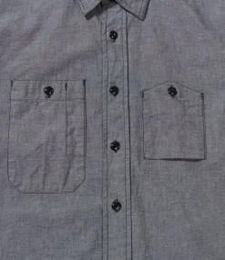 Work Shirt - Indigo Cotton Chambray