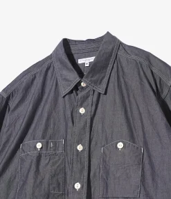 Work Shirt - Indigo Cotton Chambray