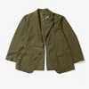 Zip Jacket - Olive CP Weather Poplin