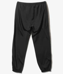 Zipped Sweat Pant - Black - Bright Jersey