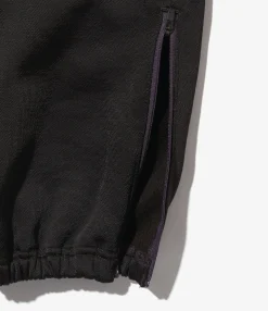 Zipped Sweat Pant - Dk. Purple - Bright Jersey
